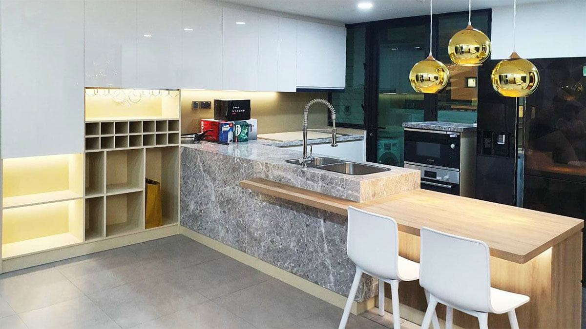 Nội thất biệt thự nhà chị Yến - Quận 2, TP Hồ Chí Minh