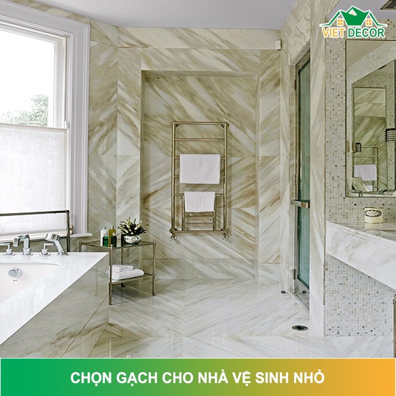 [MẸO HAY] Cách chọn gạch cho nhà vệ sinh nhỏ ĐẸP NHẤT