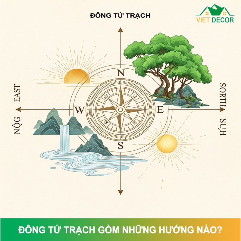 Đông Tứ Trạch gồm những hướng nào? Ý nghĩa phong thủy