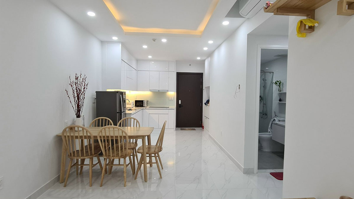 Nội thất căn hộ 2 phòng ngủ nhà chị Thủy - Sunrise Riverside Nhà Bè, TP Hồ Chí Minh