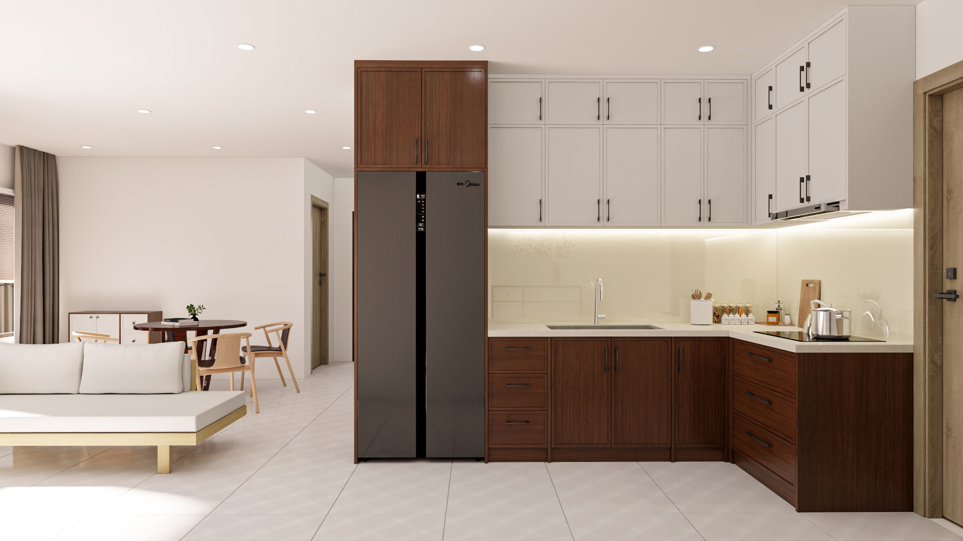 Thiết Kế Và Thi Công Nội Thất Căn Hộ 2PN Vinhomes Grand Park (Tòa Origami) TP HCM