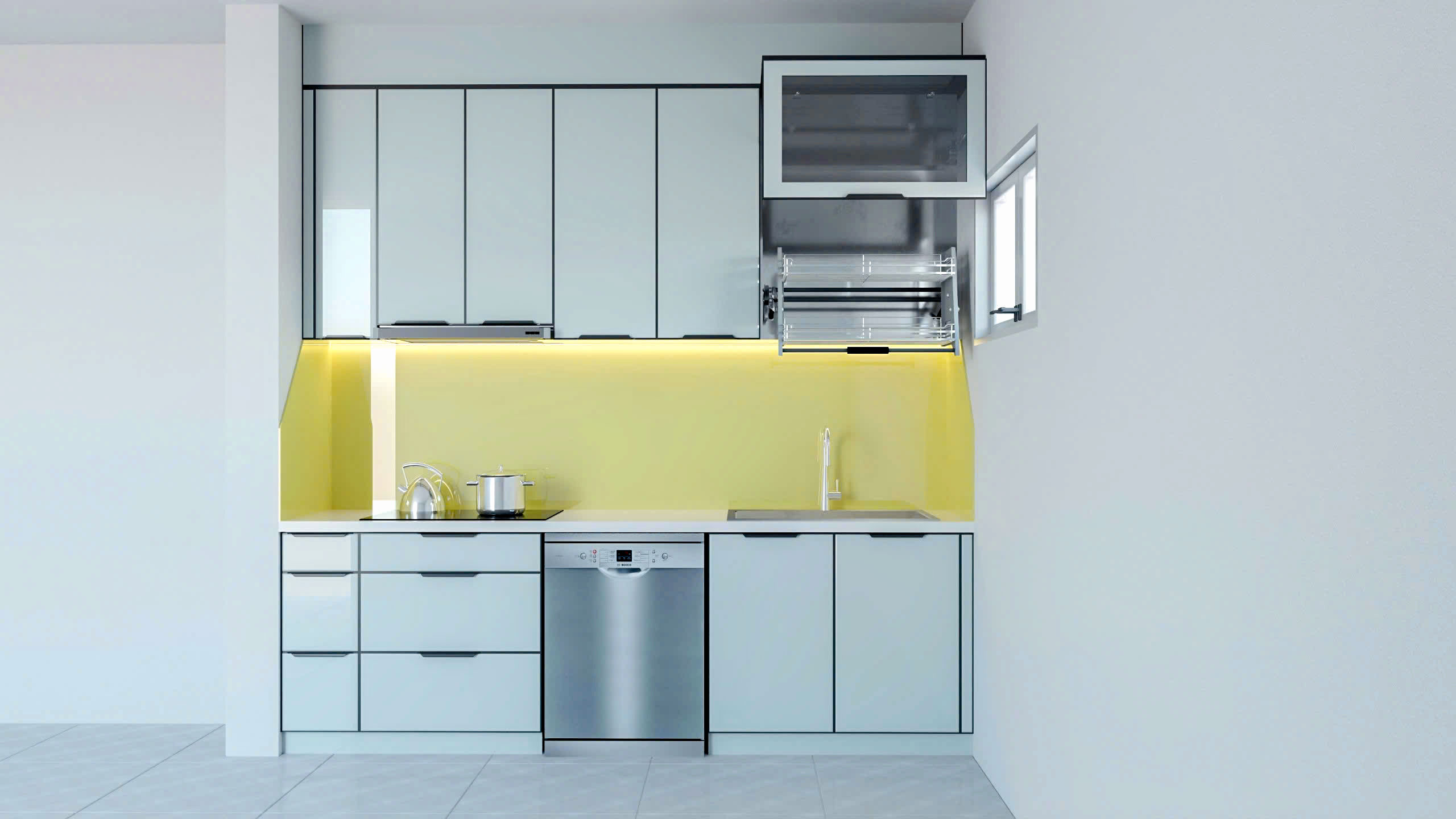 Thiết Kế & Thi Công Tủ Bếp Inox Cánh Kính Tại Bình Thạnh TP.HCM: Giải Pháp Tối Ưu Không Gian Cùng Nội Thất Việt Decor