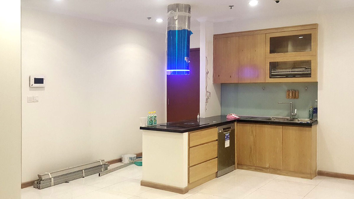 Tủ bếp nhà chị Nhật Vy