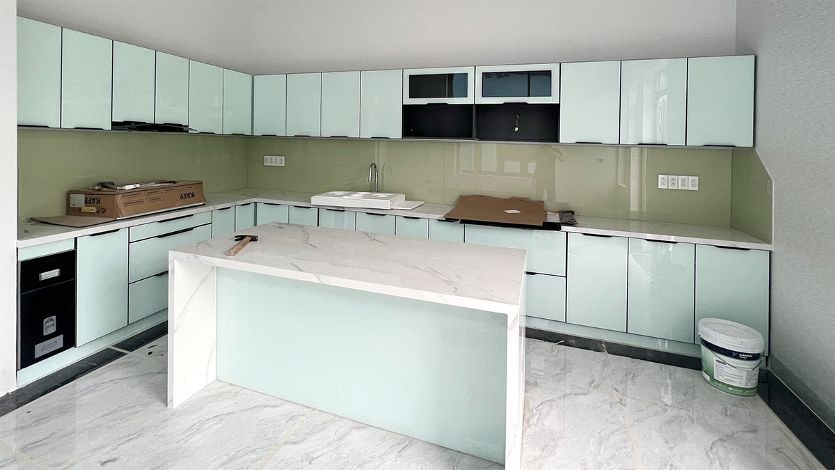 Tủ bếp nhà cô Mười