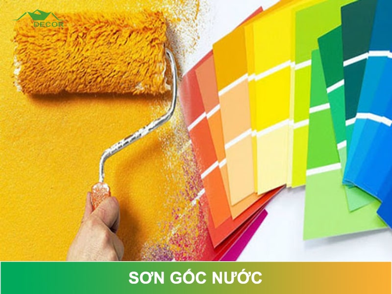 Sơn gốc nước là gì? Có hại với sức khỏe không?