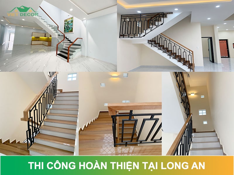 Công ty thi công hoàn thiện nhà phố Long An chuyên nghiệp, uy tín
