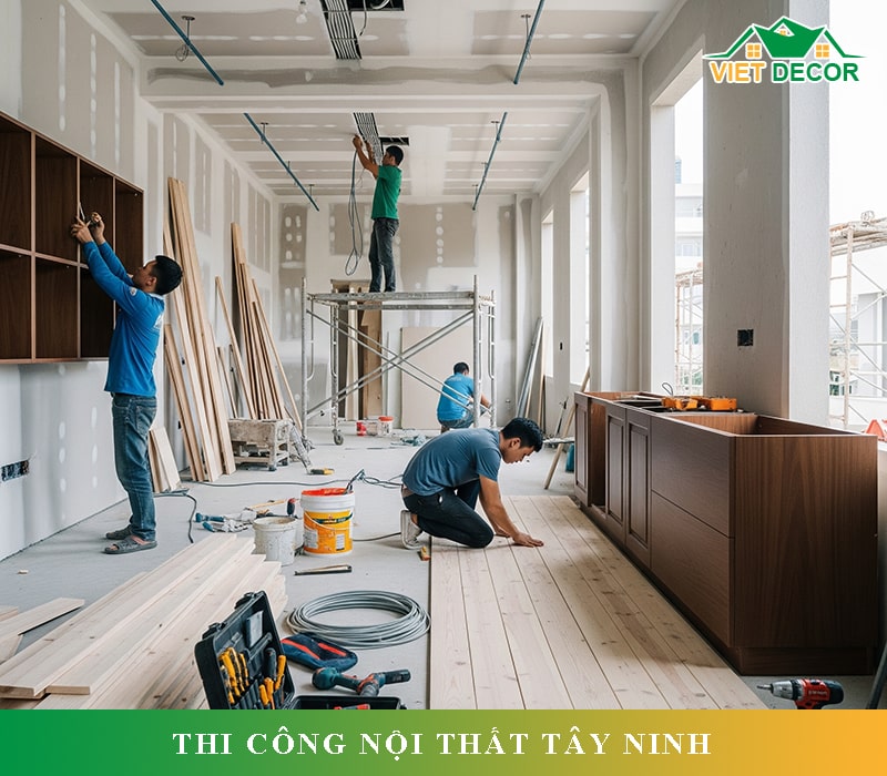 Báo giá thi công nội thất Tây Ninh mới nhất 2026