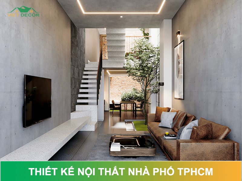 Công ty thiết kế nội thất nhà phố TPHCM uy tín