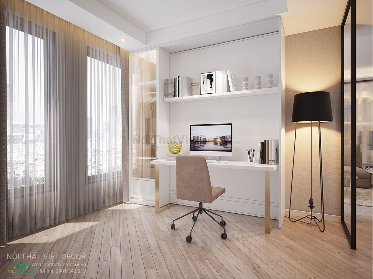 Nội thất Việt Decor thiết kế thi công trang trí nội thất căn hộ 3 phòng ngủ dự án lavida plus quận 7 tp hồ chí minh