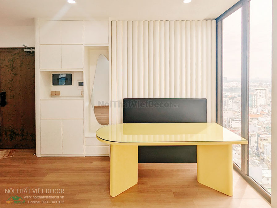 Thi công hoàn thiện nội thất căn hộ 3 phòng ngủ CII Tower anh Trung - Bình Thạnh, TPHCM