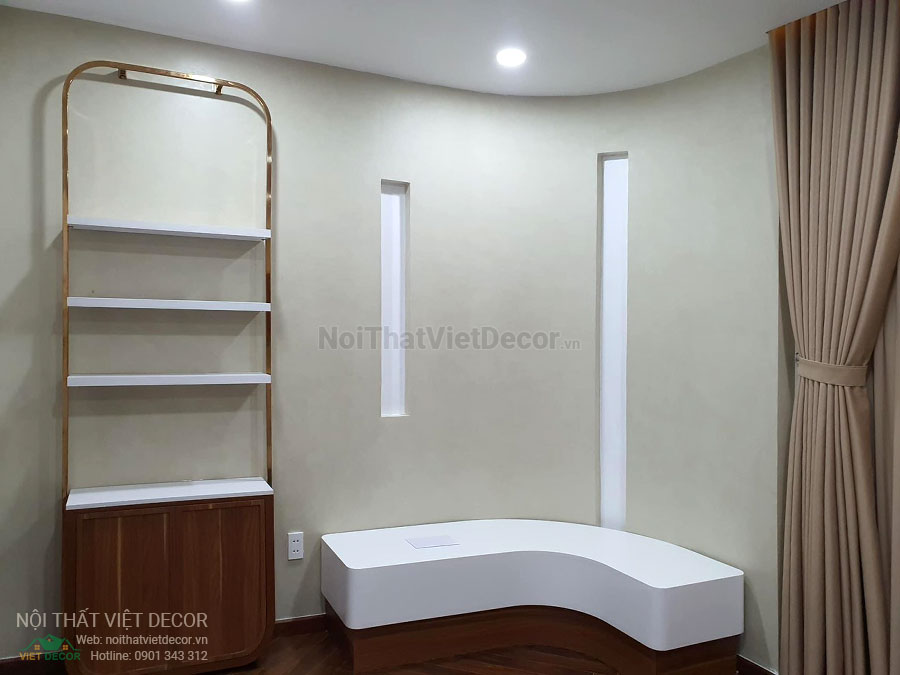 Nội Thất Việt Decor thiết kế thi công trang trí nội thất, tủ bếp gỗ công nghiệp An Cường, nhà phố 3 phòng ngủ tại quận 3 thành phố Hồ Chí Minh, phòng ngủ 1