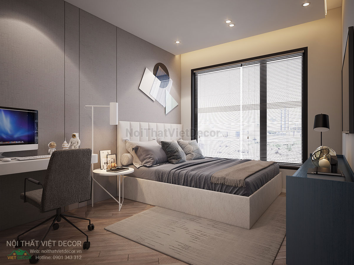 Nội thất Việt Decor thiết kế thi công trang trí nội thất căn hộ 3 phòng ngủ dự án lavida plus quận 7 tp hồ chí minh