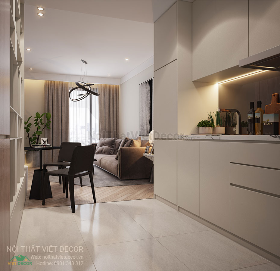 Nội thất Việt Decor thiết kế thi công trang trí nội thất căn hộ studio dự án lavida plus quận 7 tp hồ chí minh
