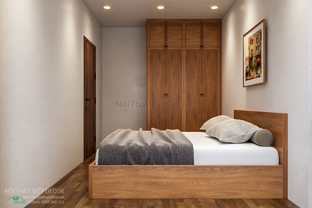Nội thất Việt Decor thiết kế thi công nội thất nhà phố độc lạ, cá tính tại quận 2, thành phố Hồ Chí Minh, phòng ngủ