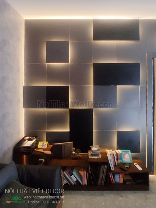Nội Thất Việt Decor thiết kế thi công nội thất, tủ bếp gỗ công nghiệp An Cường, biệt thự 4 phòng ngủ Tp Thủ Đức, phòng giải trí