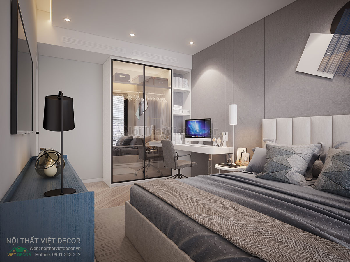 Nội thất Việt Decor thiết kế thi công trang trí nội thất căn hộ 3 phòng ngủ dự án lavida plus quận 7 tp hồ chí minh