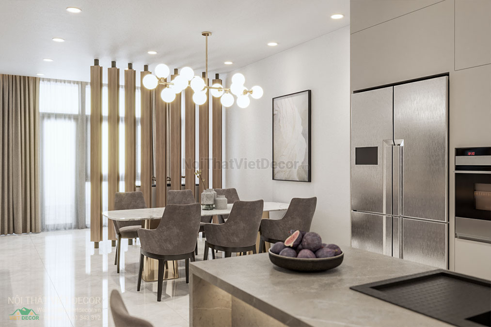 Thiết kế nội thất quận 7, TP Hồ Chí Minh - Nhà phố chị Kiều
