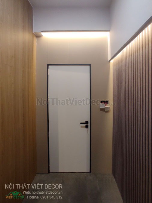 Nội Thất Việt Decor thiết kế thi công nội thất, tủ bếp gỗ công nghiệp An Cường, biệt thự 4 tầng tại dự án Lovera Premier Bình Chánh Tp Hồ Chí Minh, phòng ngủ 4