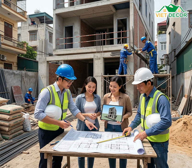 Lựa chọn đơn vị thiết kế và thi công uy tín