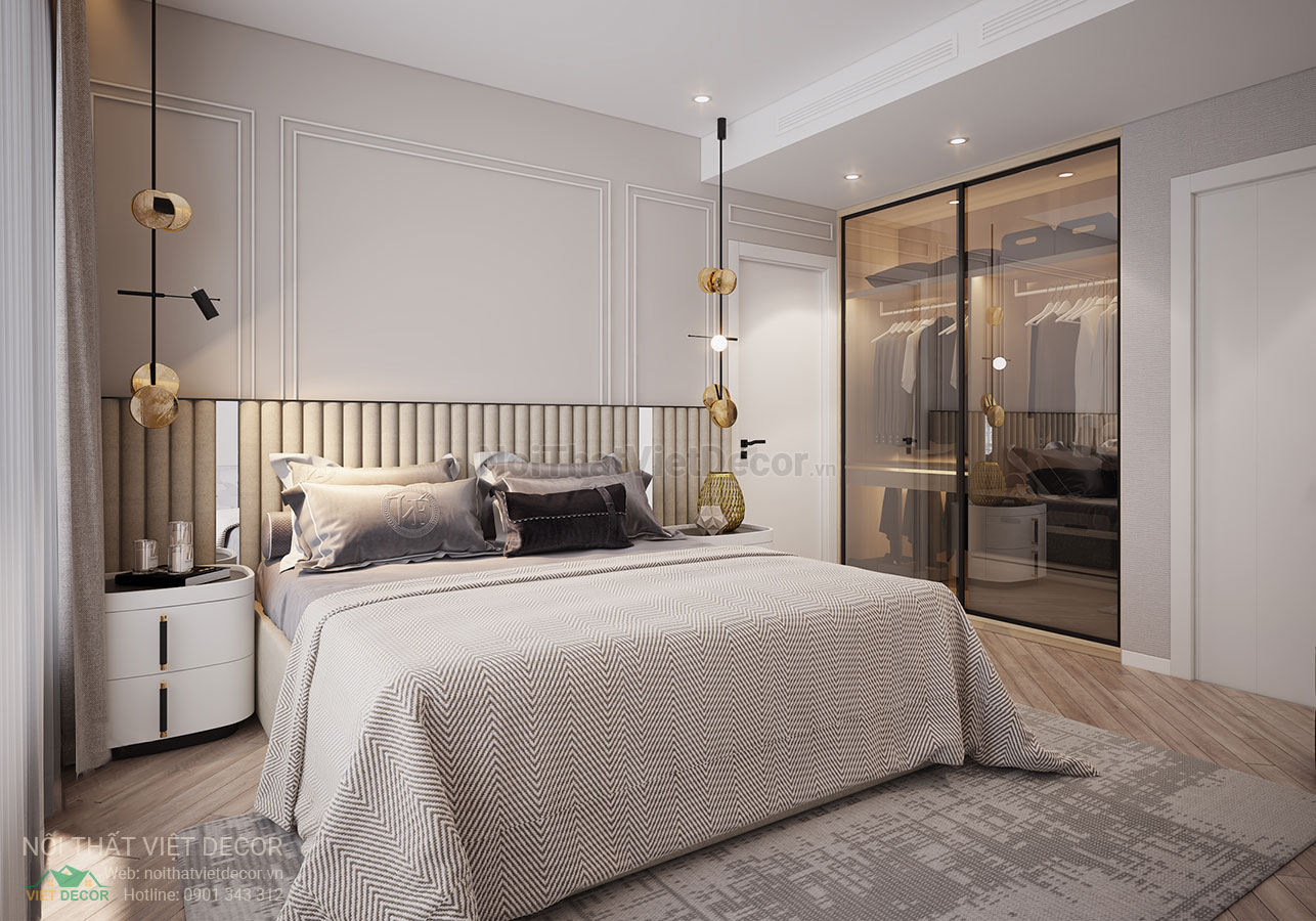 Nội thất Việt Decor thiết kế thi công trang trí nội thất căn hộ 3 phòng ngủ dự án lavida plus quận 7 tp hồ chí minh