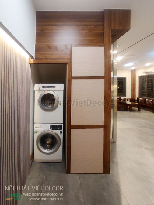 Nội Thất Việt Decor thiết kế thi công nội thất, tủ bếp gỗ công nghiệp An Cường, biệt thự 4 tầng tại dự án Lovera Premier Bình Chánh Tp Hồ Chí Minh, phòng khách