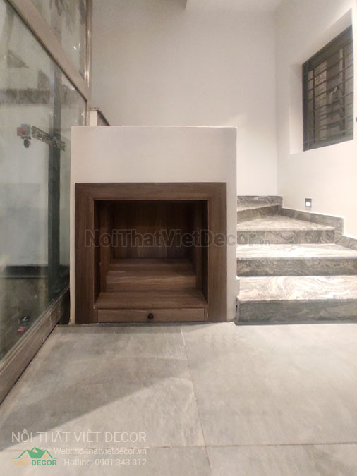 Nội Thất Việt Decor thiết kế thi công nội thất, tủ bếp gỗ công nghiệp An Cường, biệt thự 4 tầng tại dự án Lovera Premier Bình Chánh Tp Hồ Chí Minh, phòng khách