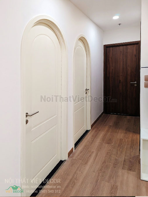 Nội thất Việt Decor thiết kế thi công nội thất căn hộ 3 phòng ngủ tòa nhà CII Tower Bình Thạnh Hồ Chí Minh phòng ngủ