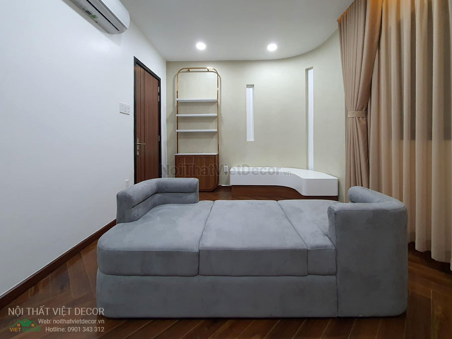 Nội Thất Việt Decor thiết kế thi công trang trí nội thất, tủ bếp gỗ công nghiệp An Cường, nhà phố 3 phòng ngủ tại quận 3 thành phố Hồ Chí Minh, phòng ngủ 1