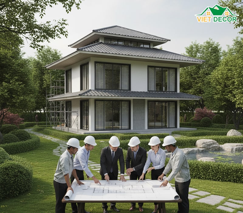 Lựa chọn đơn vị thiết kế, thi công uy tín