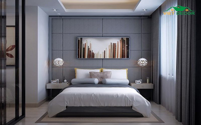 Chọn màu ốp tường phòng ngủ