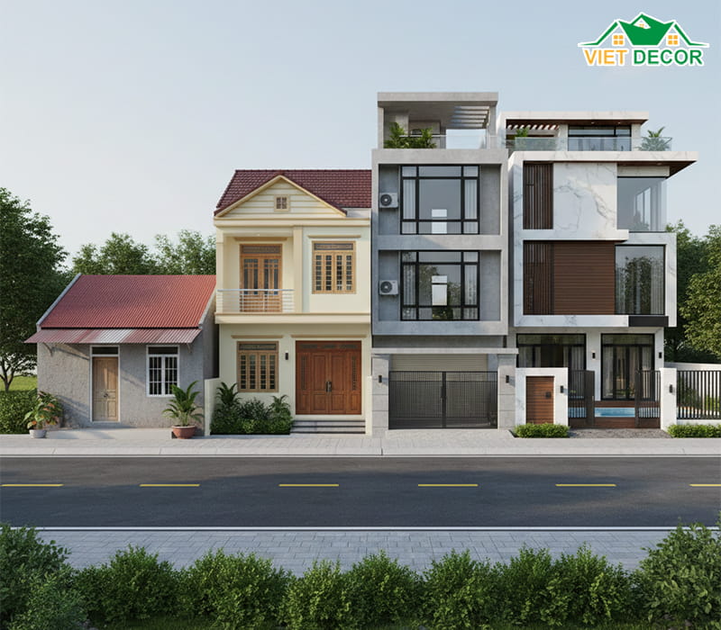 Định nghĩa nhà cấp 1 2 3 4