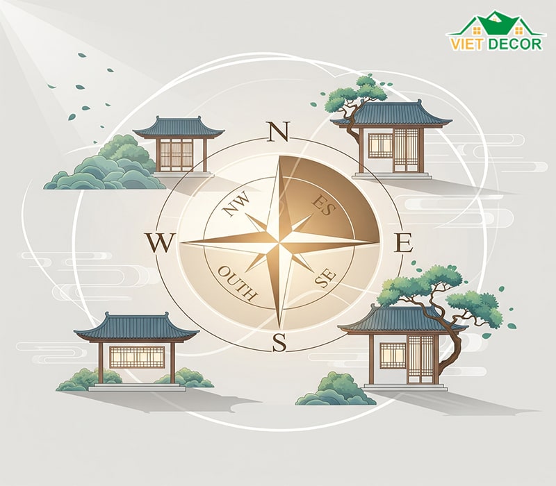 Cách xác định hướng Đông Tứ Trạch chuẩn nhất