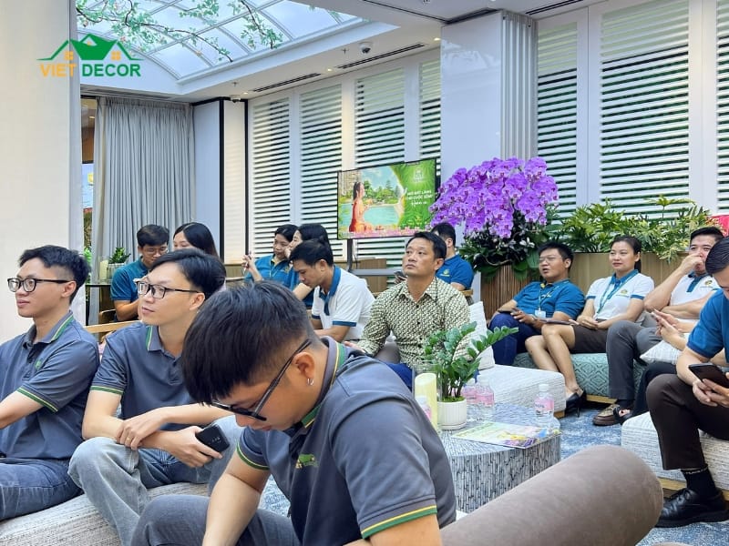 Nội Thất Việt Decor training kiến thức nội thất cho nhân sự Địa Ốc Phú Long