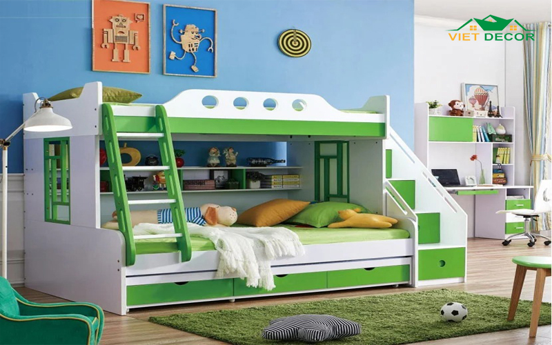 mẫu giường cho bé được mua nhiều nhất hiện nay