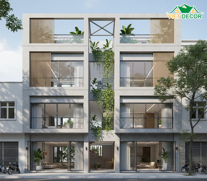 Xử lý ánh sáng tự nhiên và lưu thông không khí