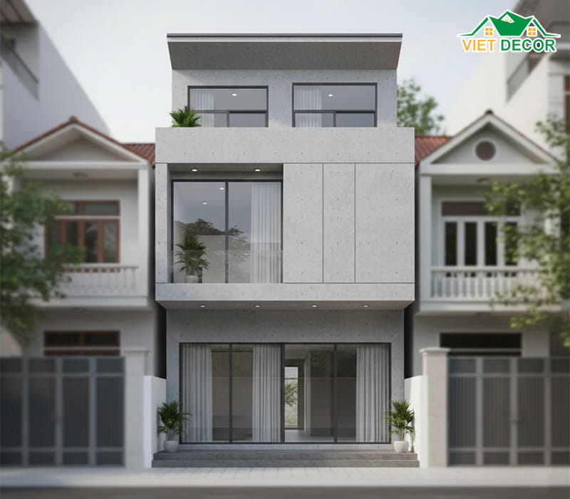 Mẫu nhà 2 tầng đẹp giá 700 triệu