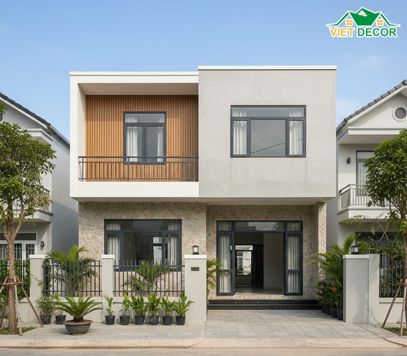 Kinh nghiệm xây nhà 2 tầng giá 700 triệu không phát sinh