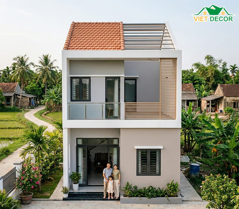 Giảm bớt các chi tiết trang trí cầu kỳ (Phào chỉ, phù điêu)