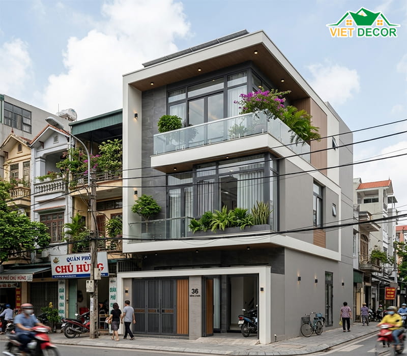 Lựa chọn vật liệu hoàn thiện ngoại thất phù hợp