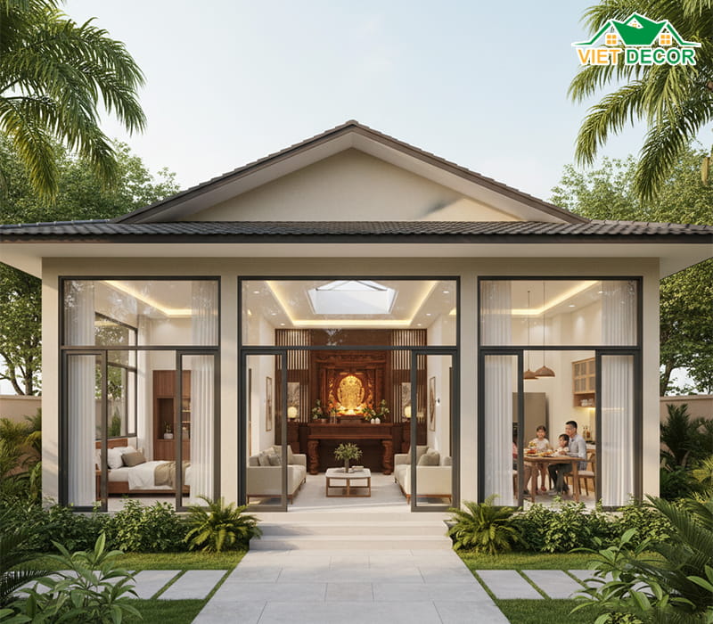 Những lưu ý quan trọng khi xây dựng nhà diện tích 100m2
