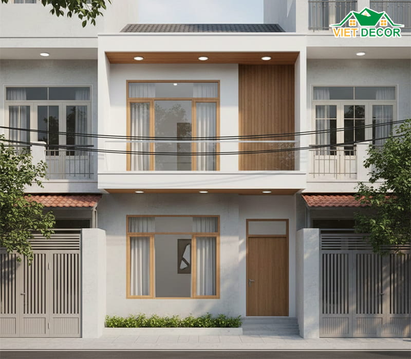 Mẫu nhà cấp 4 gác lửng 5x15 giá 500 triệu