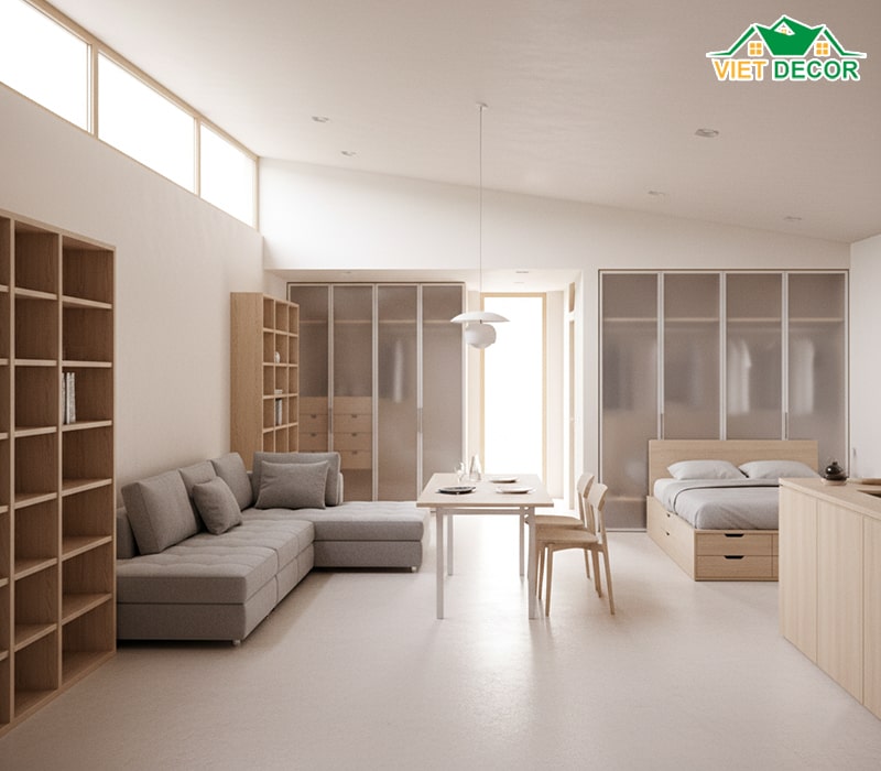 Lựa chọn nội thất thông minh cho không gian 105m²