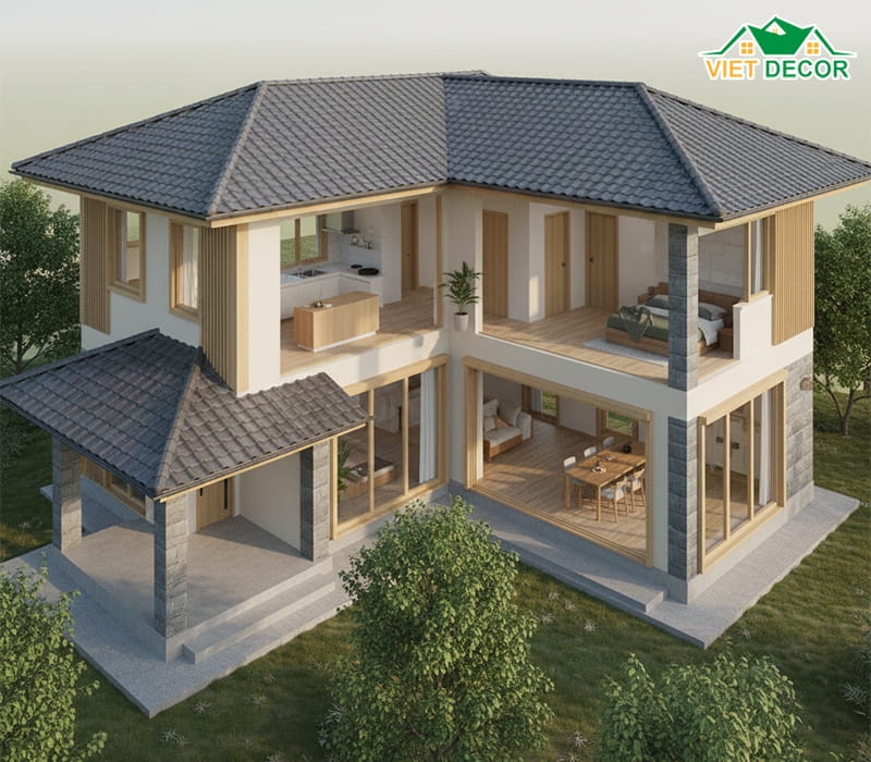 Những lưu ý về phong thủy khi xây nhà mái Nhật bạn cần biết