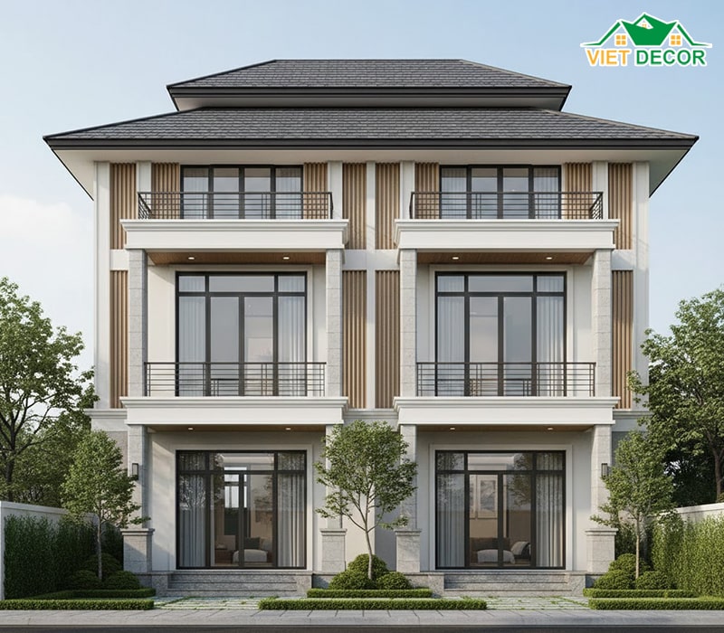 Lựa chọn hình khối kiến trúc cân đối