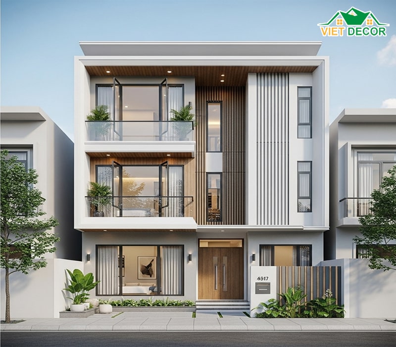 Tại sao mẫu nhà ống 3 tầng có gác lửng lại được ưa chuộng?