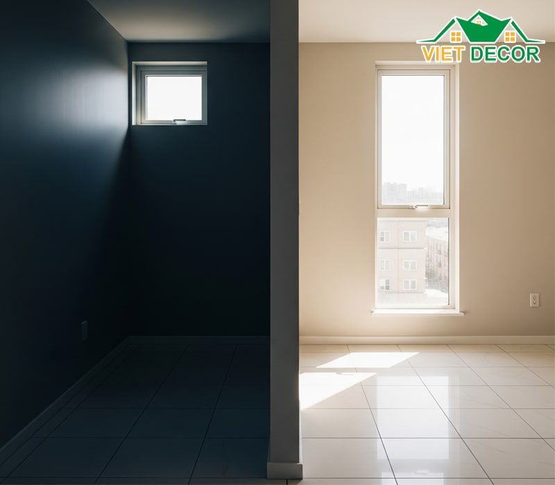Phối sơn theo điều kiện ánh sáng