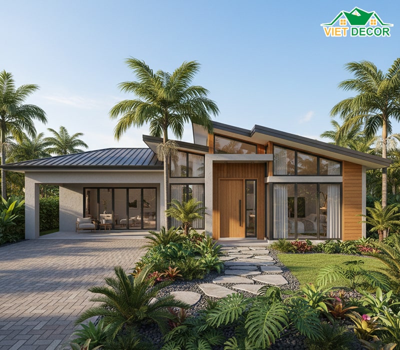 Kinh nghiệm vàng khi xây nhà 1 tầng 100m2 để không phát sinh chi phí