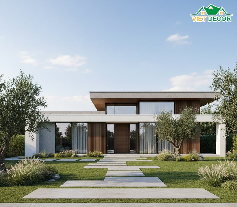 nhà 1 tầng 3 phòng ngủ 150m2