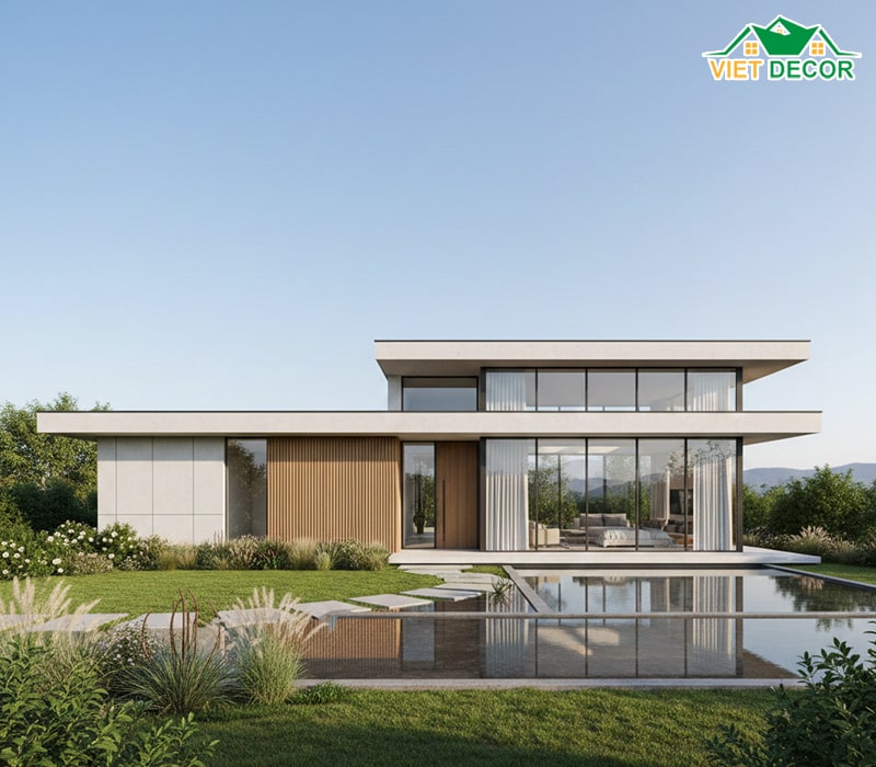 Tại sao nhà 1 tầng 3 phòng ngủ 150m2 là xu hướng xây dựng hiện nay?