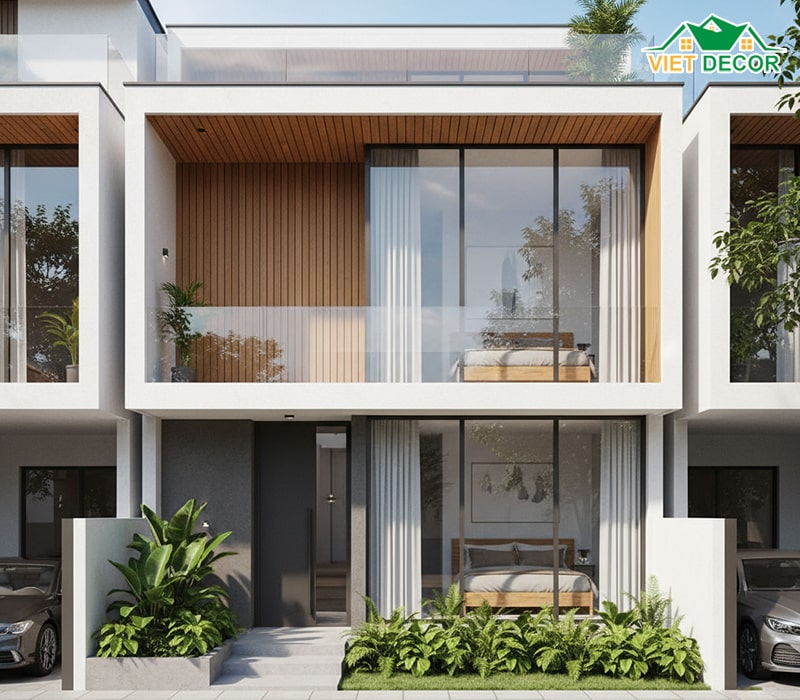 nhà 1 trệt 1 lầu 5x15 3 phòng ngủ